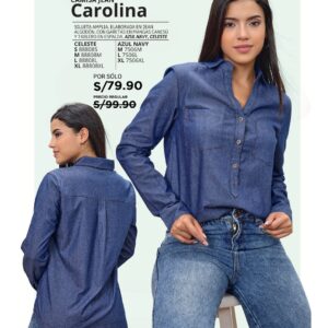 Camisa Jean Carolina